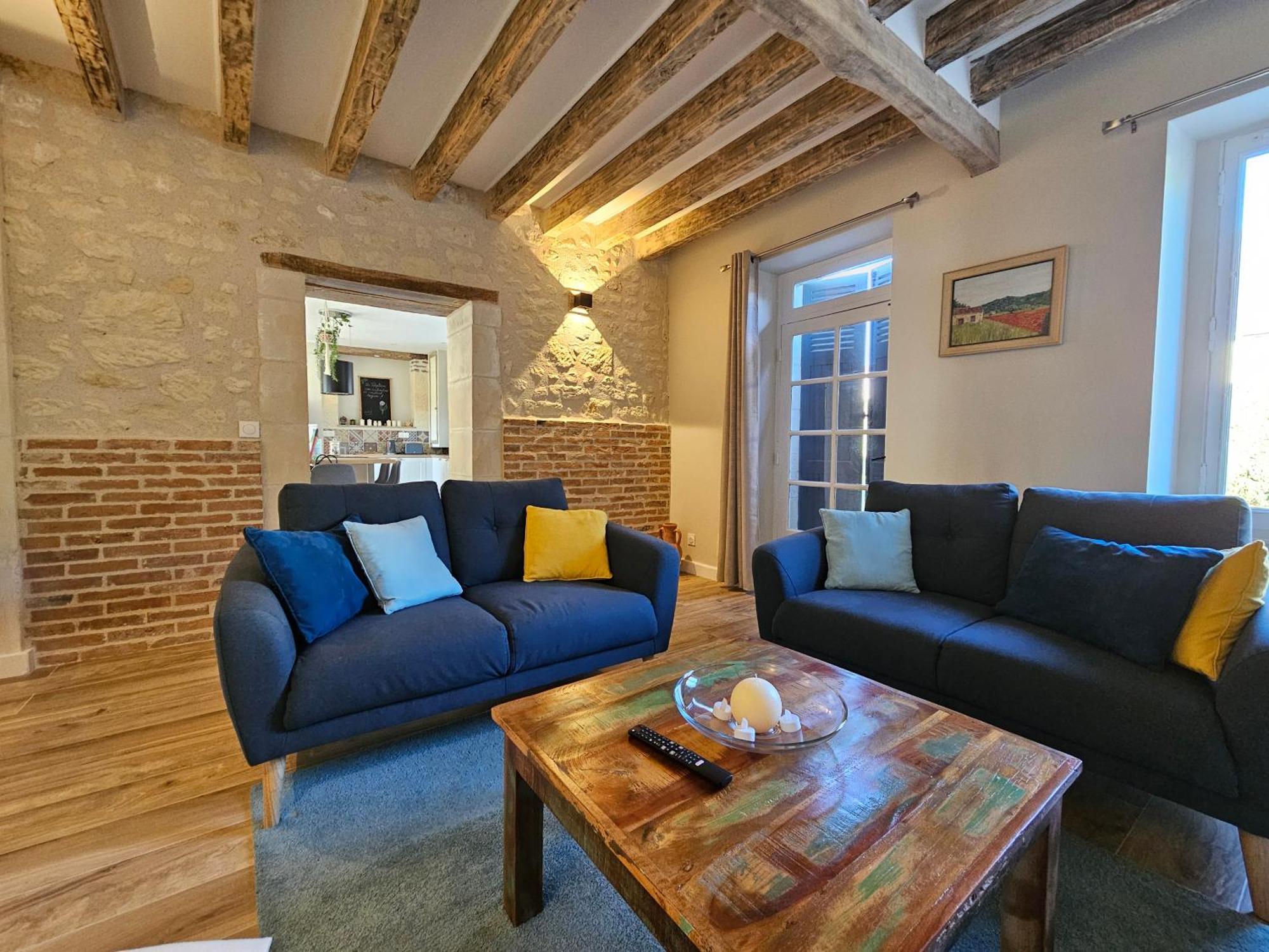 Les Peupliers Villa Noyers-sur-Cher Buitenkant foto