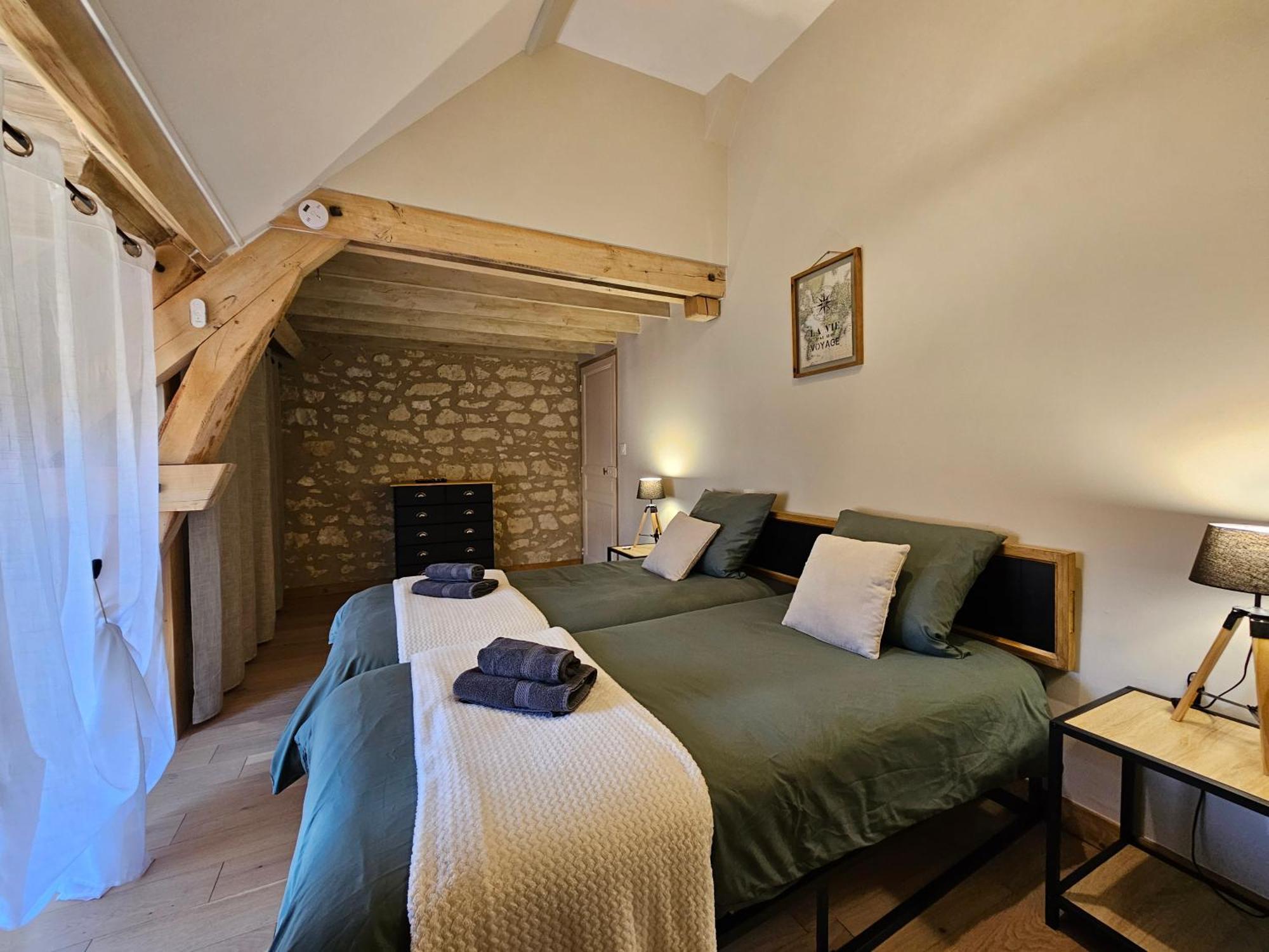 Les Peupliers Villa Noyers-sur-Cher Buitenkant foto