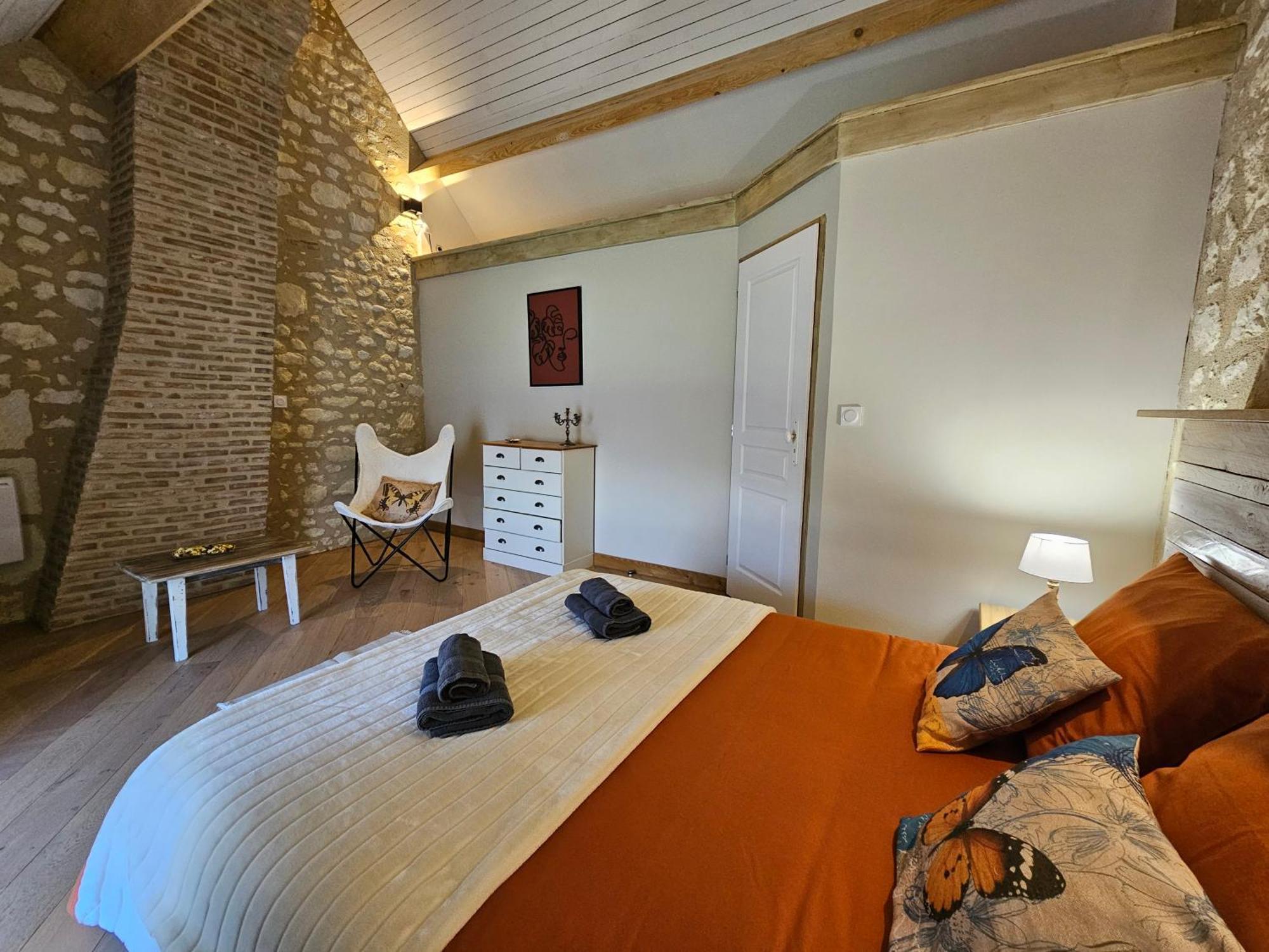 Les Peupliers Villa Noyers-sur-Cher Buitenkant foto